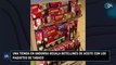 Una tienda en Andorra regala botellines de aceite con los paquetes de tabaco