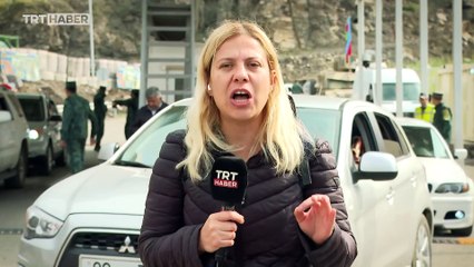 TRT Haber Laçın Koridoru'nda