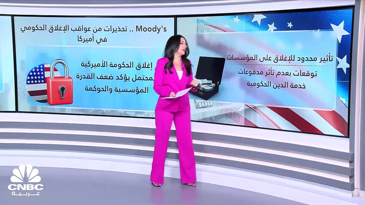 Moody’s تحذر من تأثير سلبي على التصنيف الائتماني للولايات المتحدة نتيجة الإغلاق الحكومي المحتمل