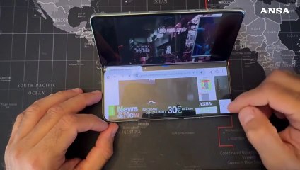 Samsung Galaxy Z Fold 5, la prova del telefono con doppio schermo