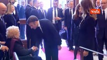 Funerali Napolitano, anche Macron a Montecitorio. Ecco l'arrivo