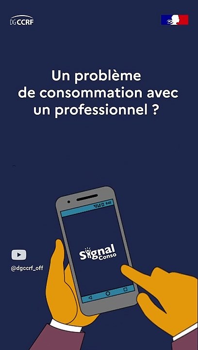 Un problème de consommation avec un professionnel