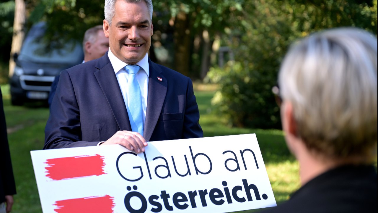 Mit der Kampagne 'Glaub an Österreich' will die ÖVP in Zeiten mehrerer Krisen positive Stimmung machen