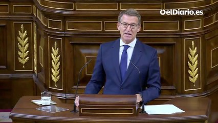 Feijóo: "Agradezco a los socialistas que me vean incapaz de pactar lo que ustedes van a pactar"