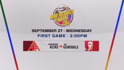 NCAAS Season 99: Perpetual Altas vs EAC Generals | Teaser