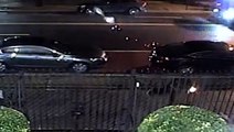 Moment Molotov cocktails launched at Cuban embassy in Washington DC caught on CCTV