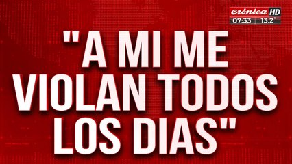 Terrible confesión de una nena: "A mí me violan todos los días"