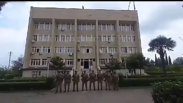 Ağdere'ye Azerbaycan Bayrağı dikildi.