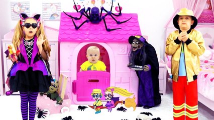 Diana and Roma Save Halloween and Baby Oliver! Cartoon Special!
