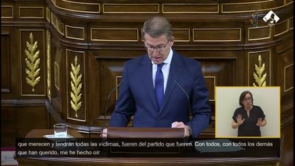 Feijóo agradece a los 33 diputados de Vox su respaldo "responsable y generoso"