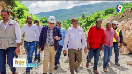 Derrumbre en Barahona incomunica más de 15 comunidades  Hoy Mismo