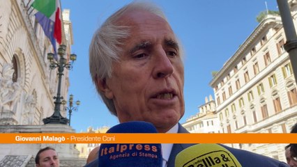 I funerali di Napolitano, Malagò "Un presidente straordinario"