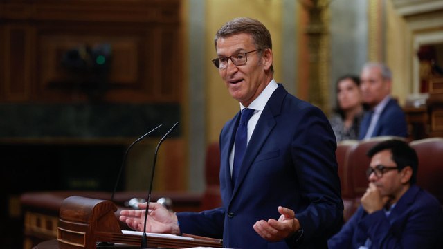 Feijóo al PNV y Junts: A mí no me han votado para entregarles la autodeterminación o la amnistía. ¿Les han votado a ustedes para que se aplique la política económica de Podemos?