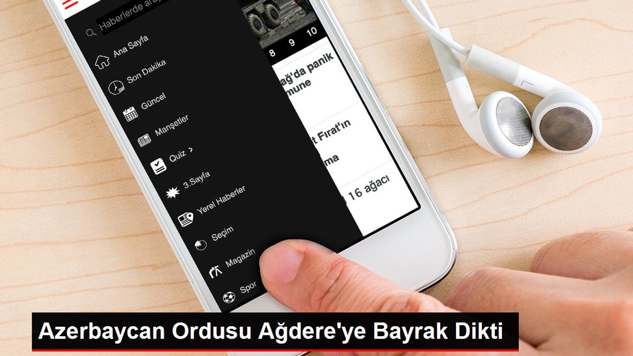 Azerbaycan Ordusu 30 yılın ardından Ağdere'ye Azerbaycan Bayrağı Dikti