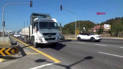 Onarım çalışması trafiği durdurdu! Ankara yönü tıkandı