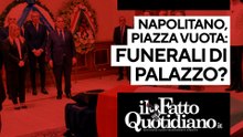 Napolitano, piazza vuota. funerali di Stato o di palazzo? La diretta con Gomez e D'Esposito