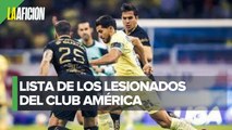 ¡Pumas sonríe! América llegaría con cuatro bajas al Clásico Capitalino de la Liga MX