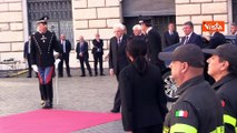 Il Presidente Mattatella a Montecitorio per i funerali di Stato di Giorgio Napolitano