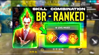 Free Fire Best Character Skill Combination Br Rank 2023|Free Fire Br Rank Character Ability|Sanju