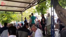 İzmir'de köylülerde kalker ocağına tepki... Şirket yetkililerini protesto ettiler