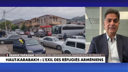 Franck Papazian : «L'Azerbaïdjan est soupçonné aujourd'hui de procéder à une démarche génocidaire contre le peuple arménien du Haut-Karabakh [...] La communauté internationale se tait»