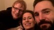 Ed Sheeran serenades Courteney Cox and longtime partner Johnny McDaid with special song