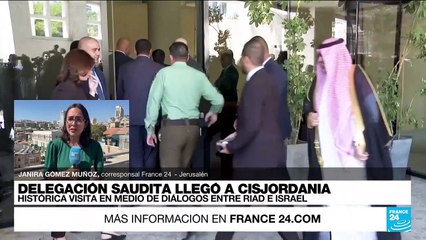Informe desde Jerusalén: delegación saudita visita Cisjordania ocupada por primera vez en 30 años