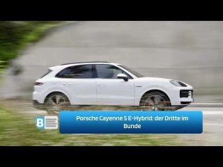 Porsche Cayenne S E-Hybrid: der Dritte im Bunde