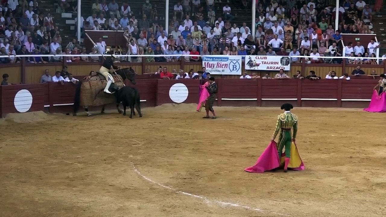 053.08.2023 Roquefort Novillos de Yonnet Novillada Piquée 4e Sortie Diego Peseiro