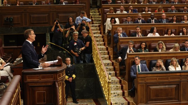 Los cinco mensajes clave del discurso de investidura de Feijóo