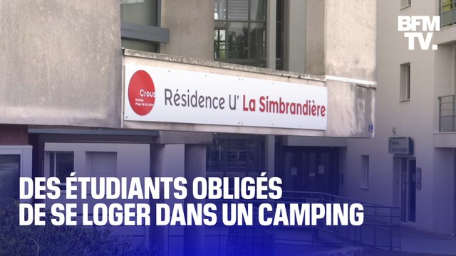 La Roche-sur-Yon: des étudiants contraints d'habiter dans un camping, faute de logement
