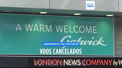 Gatwick cancela voos por falta de controladores