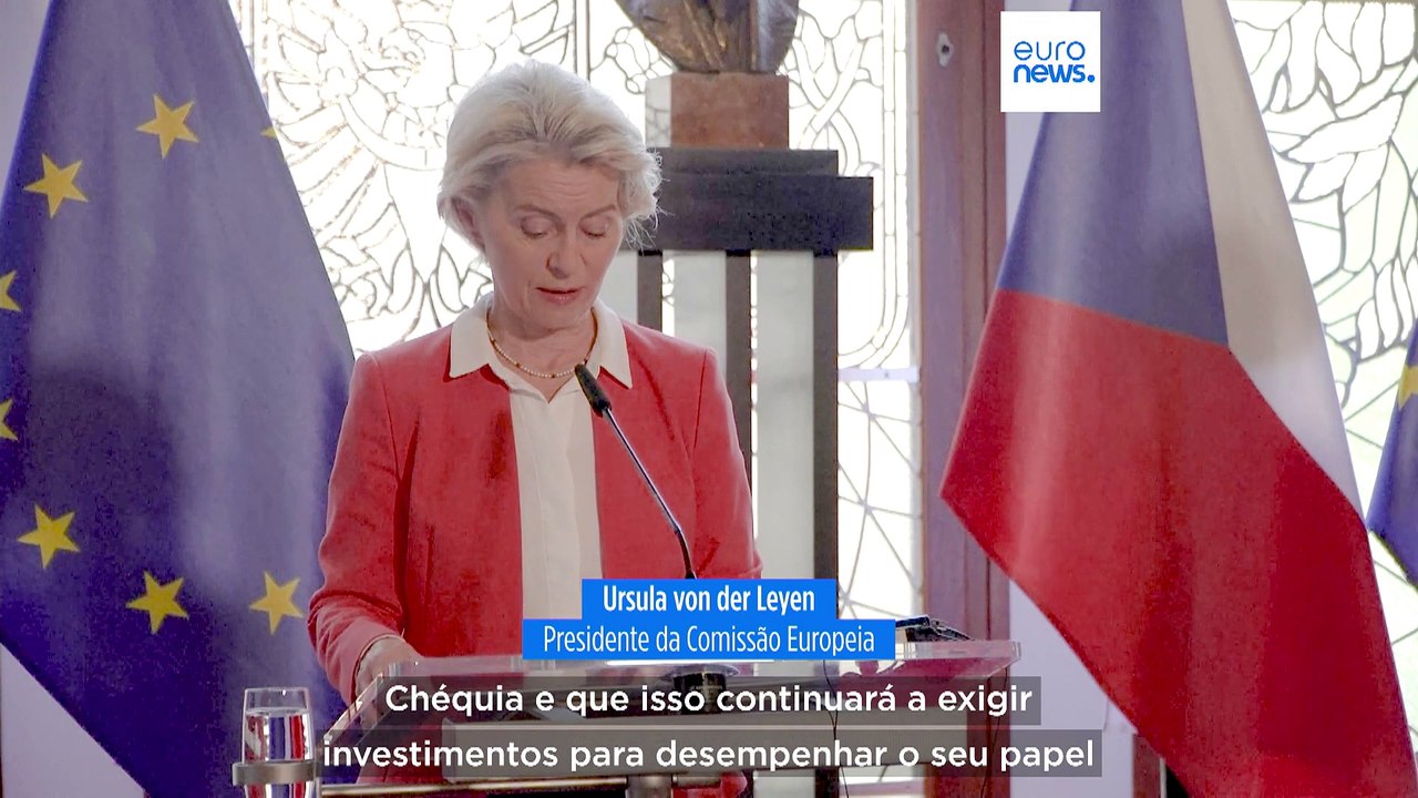 A Comissão Europeia está "disposta a considerar" subsídios para a tecnologia nuclear, afirma von der Leyen