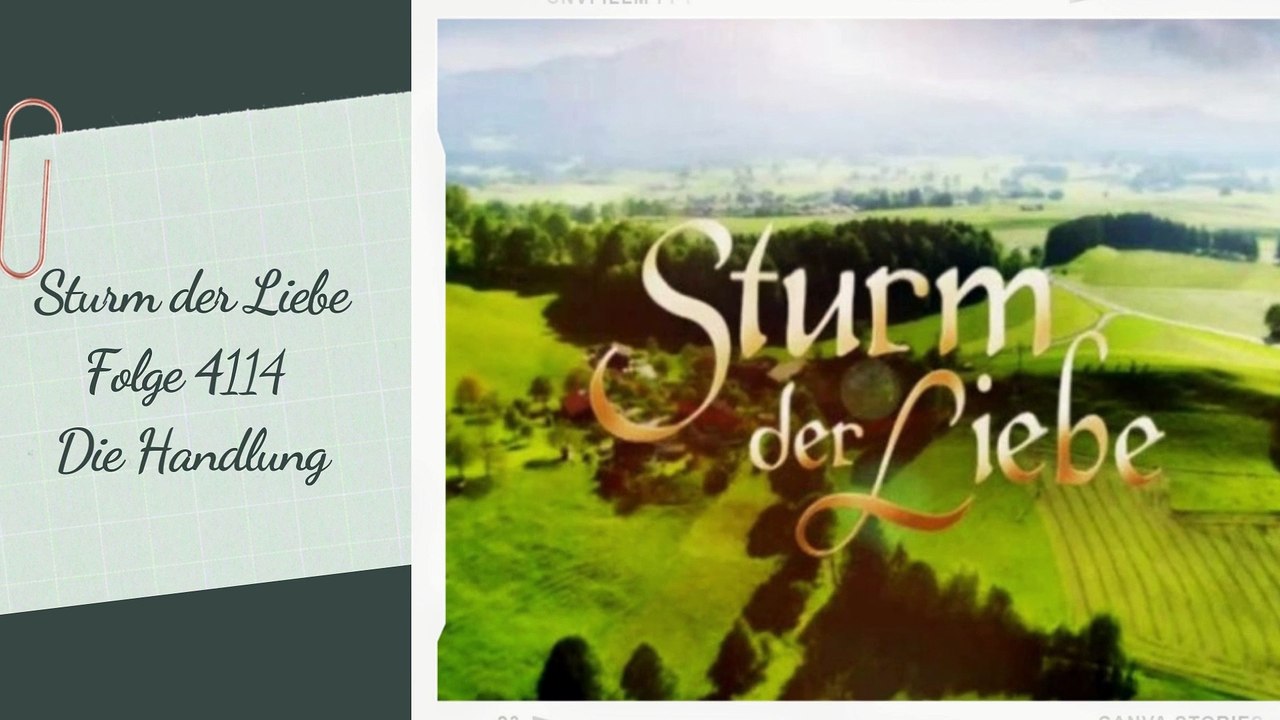Sturm der liebe folge 4114 ein duo - die handlung