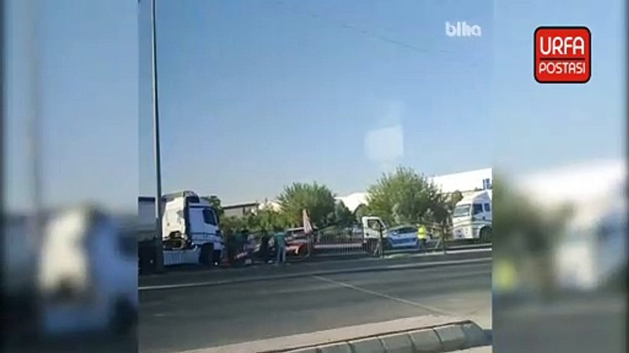 Şanlıurfa’da zincirleme kaza: 2 yaralı