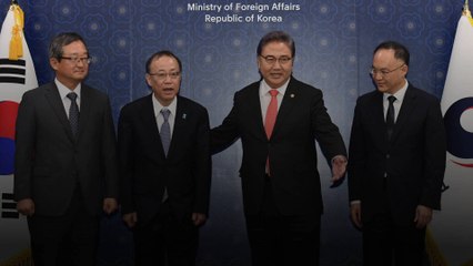 La Corée du Sud reçoit des diplomates chinois et japonais