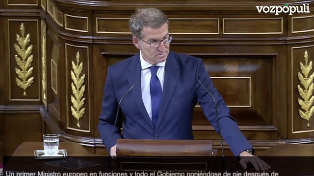 Es lamentable : Feijóo critica a Sánchez por rechazar darle la réplica. Me pedía 6 debates en la campaña electoral y ahora no es capaz de hacer el segundo