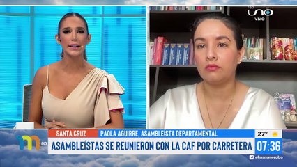 Asambleístas se reunieron con la CAF por carretera