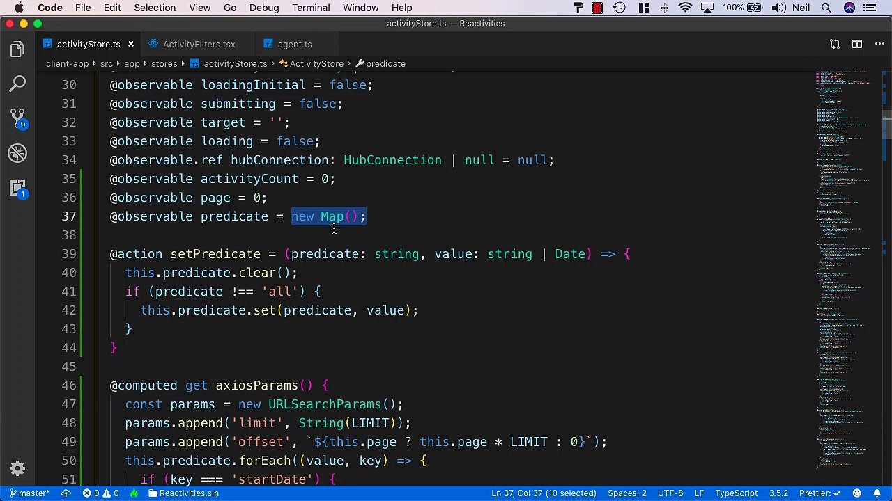 Paging, Sorting and Filtering (Legacy) - Updating the Activity Filters UI to allow filtering
