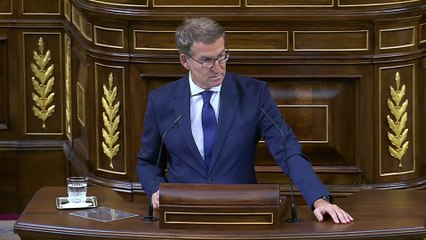 Feijóo a Pedro Sánchez: "Usted me pedía seis debates durante la campaña electoral y ahora no es capaz de hacer el segundo"