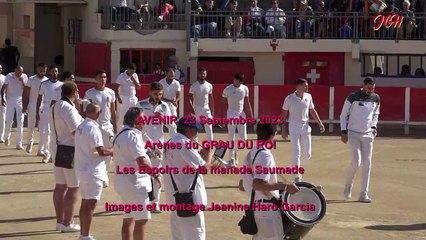 23 Septembre 2023 Espoirs de la manade Saumade Au Grau du Roi