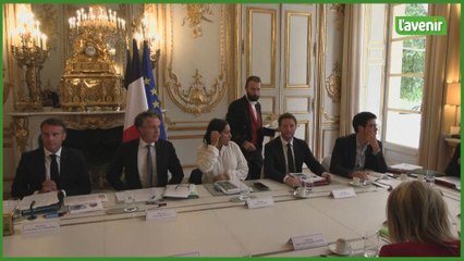 Planification écologique: un million de pompes à chaleur produites d'ici 2027 (Macron)