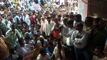 मास्टर प्लान का विरोध, भ्रष्टाचार के खिलाफ  लोगों का नगरपालिका कूच