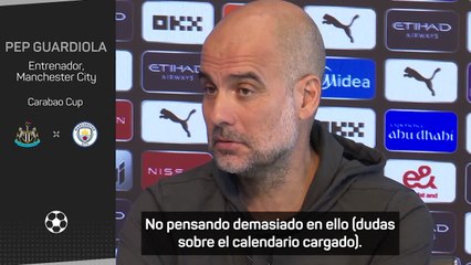 Guardiola, sobre el calendario: "Tenemos que evitar nuevas lesiones"