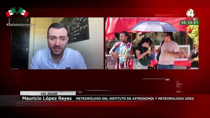 Mauricio López habla sobre las temperaturas altas que se han registrado en Jalisco