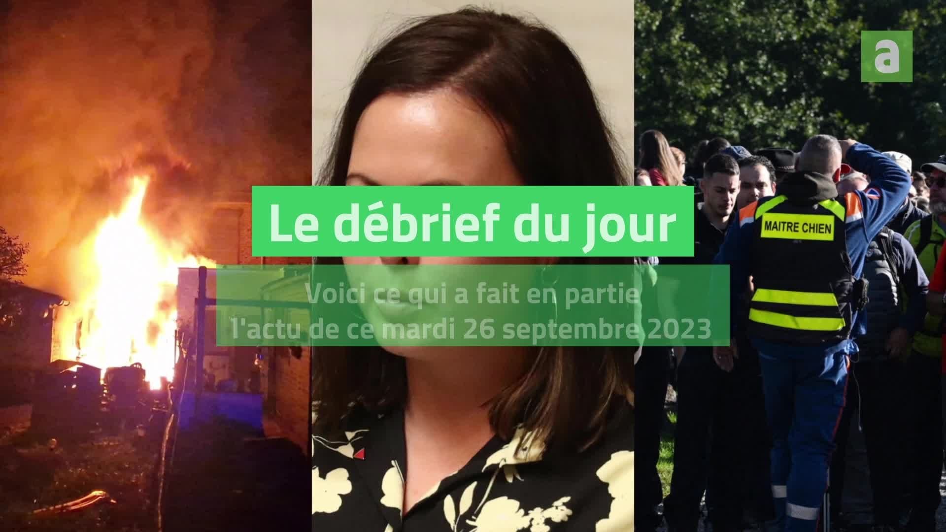 Le débrief du 26 septembre 2023