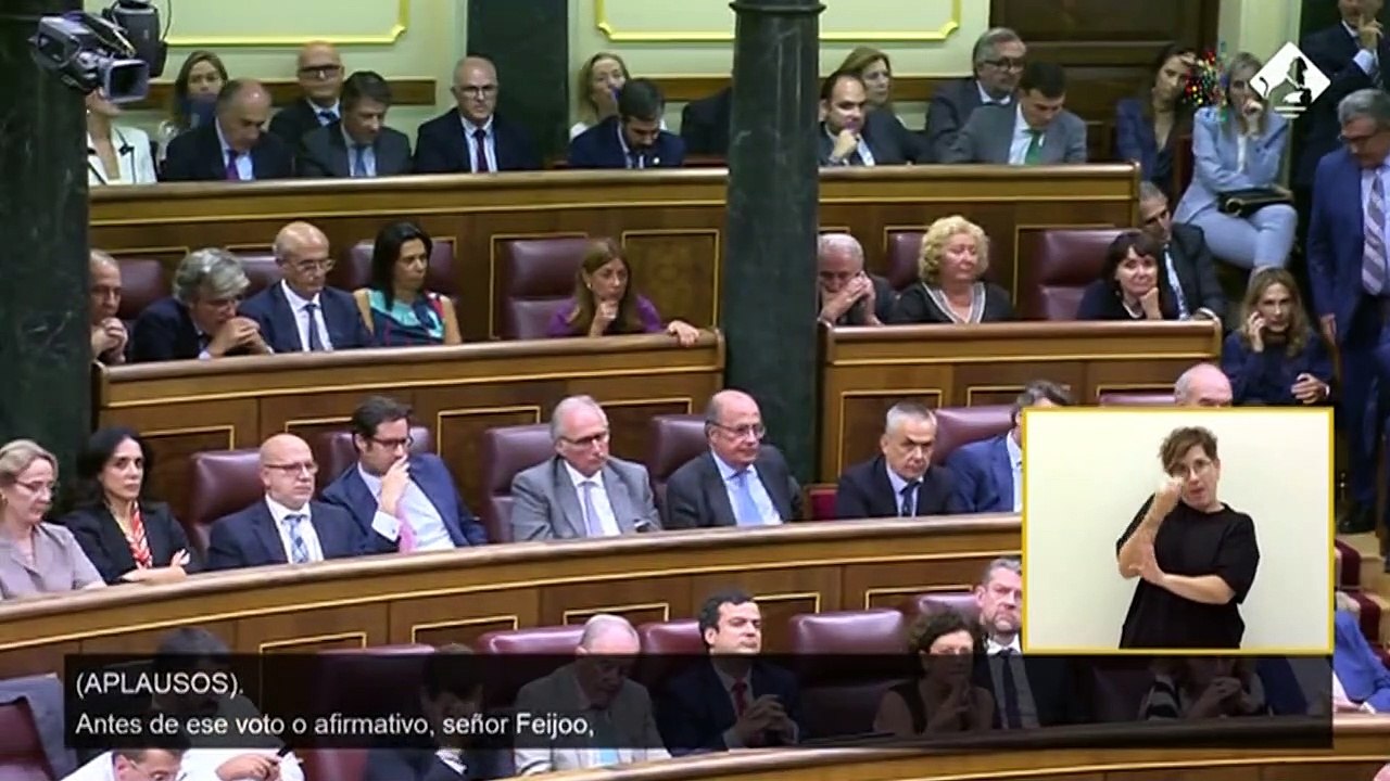 Abascal: "Hemos llegado a esta situación, señor Feijóo, y usted tiene gran parte de la responsabilidad"