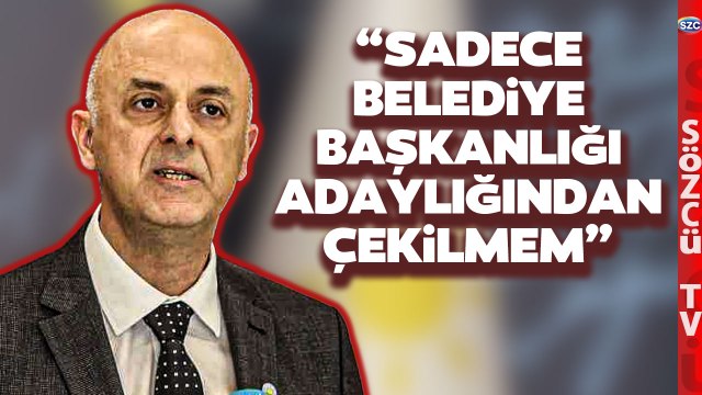 Ümit Özlale'den Gündemi Sarsacak İzmir Sözleri! 'GERİ ÇEKİLMEM'