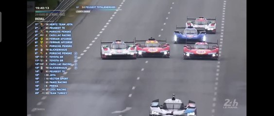 24H Du Mans 2023 Race Restart Epic Crazy Battle