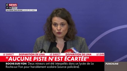 Disparition de Lina : Regardez l'intégralité de la conférence de presse de la procureur le mardi 26 septembre 2023